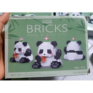 Lego gấu trúc Panda(12 mẫu)