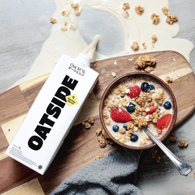 Sữa yến mạch Oatside Barista Blend & chocolate 1L