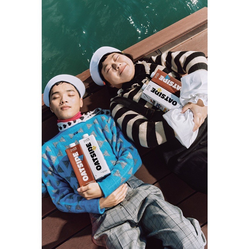 Sữa yến mạch Oatside Barista Blend & chocolate 1L