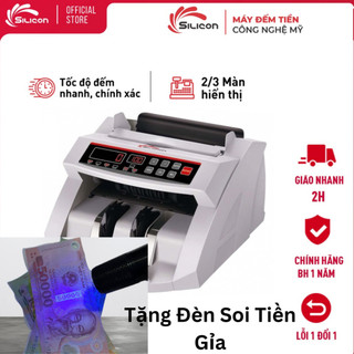 Máy đếm tiền Silicon MC 2200C, Cn mỹ ,đếm chuẩn bền ,mẫu mới 2024, nhỏ gọn