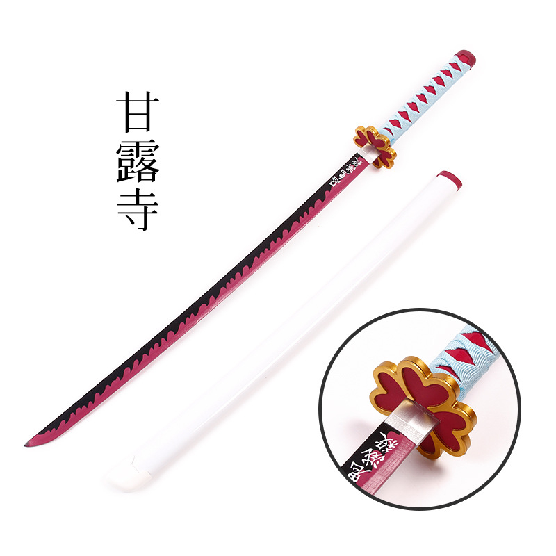 Mitsuri Đạo cụ cosplay Kimetsu No Yaiba 104CM 41inch Đạo cụ Cosplay Mô hình kiếm quà tặng cho bé