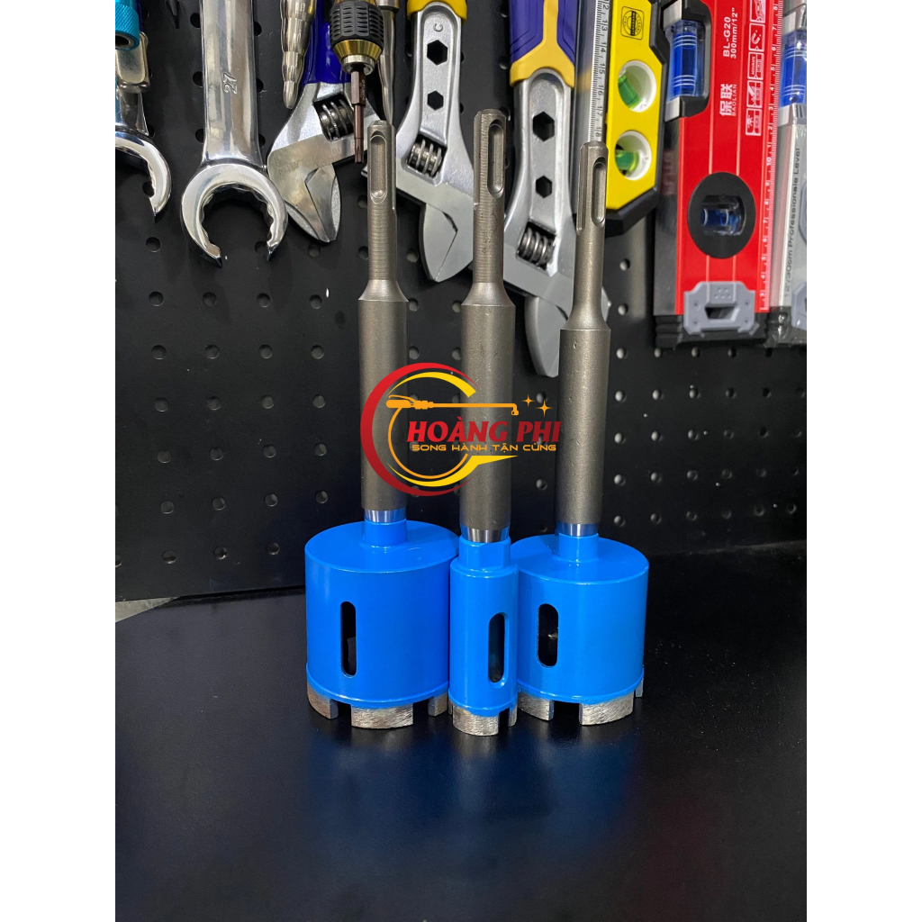 Mũi khoan 25MM-55MM-60MM chuyên dụng dành cho đá hoa cương/ kính/ gạch men chân sds chuyên dụng cho máy khoan bê tông ,