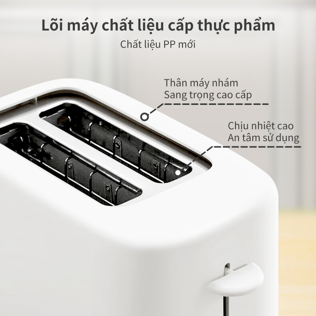 Máy nướng bánh mì SIMPLUS DRSH006 800W làm bánh kẹp sandwich đa năng cho gia đình