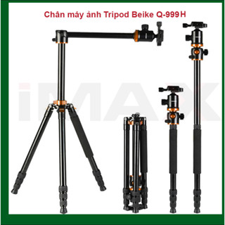 CHÂN MÁY ẢNH BEIKE SYSTEM GO Q-999H - CHÂN CÓ THANH NGANG + 1 BÓNG THỔI BỤI