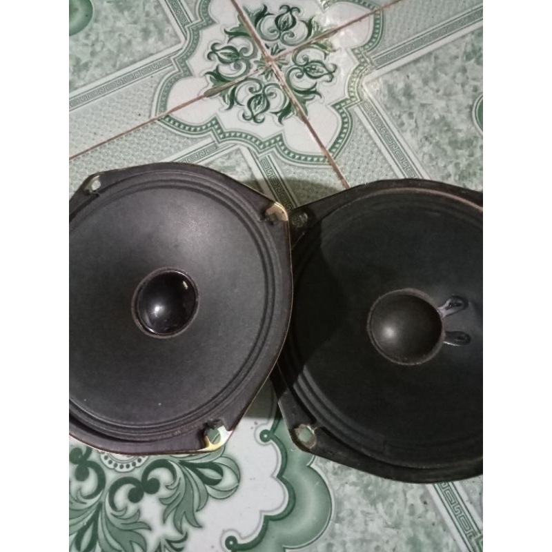 Cập loa bass 15cm tháo máy 4 ôm 5w màng giâý hết