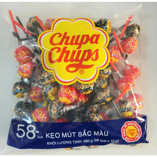 Kẹo Mút Chupa Chups Sắc Màu (gói 58 que)