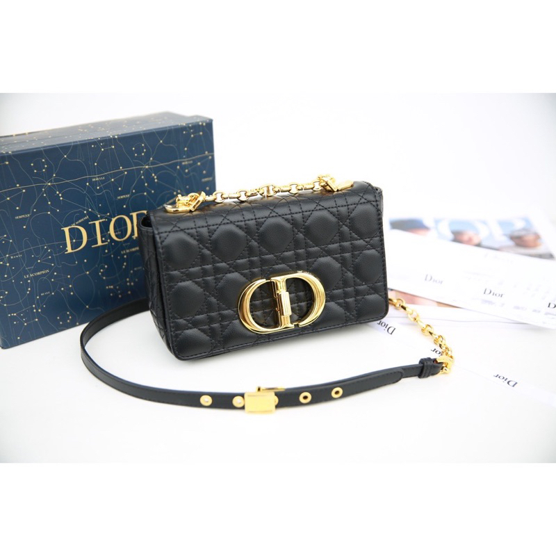 Túi đeo chéo Dior caro tag vàng full2box xinh về 3 màu basic W566-20