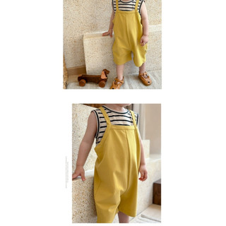 Set quần yếm tai thỏ cho bé