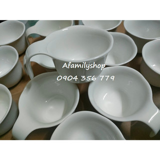 Set 6 Ly trà hoa mai có quai sứ Minh Long