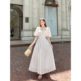 Sò vintage - marie đầm maxi tay cánh tiên
