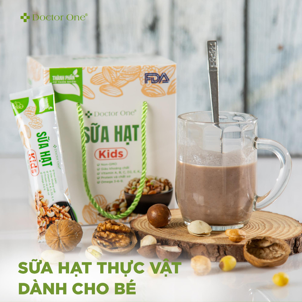 Sữa Hạt Trẻ Em Doctor One Hộp 20 Gói