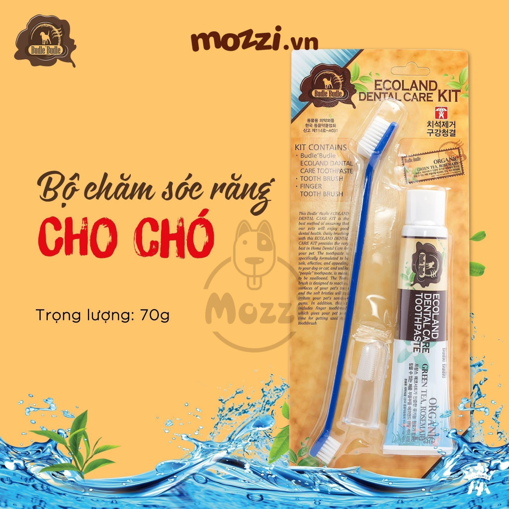 Budle’Budle Bộ chăm sóc răng cho chó mèo