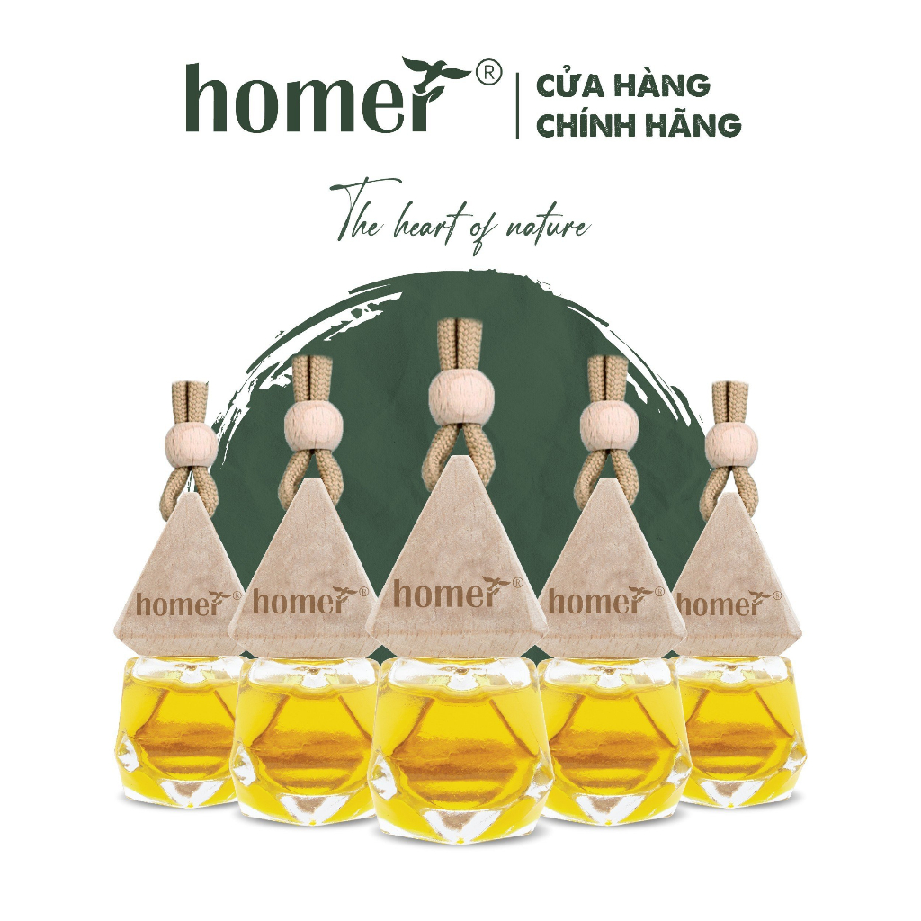 Tinh dầu dạng treo thảo dược cao cấp Homer - Tinh dầu hiếm Homer - Tinh dầu dạng treo tốt cho sức khỏe 8ml/20ml