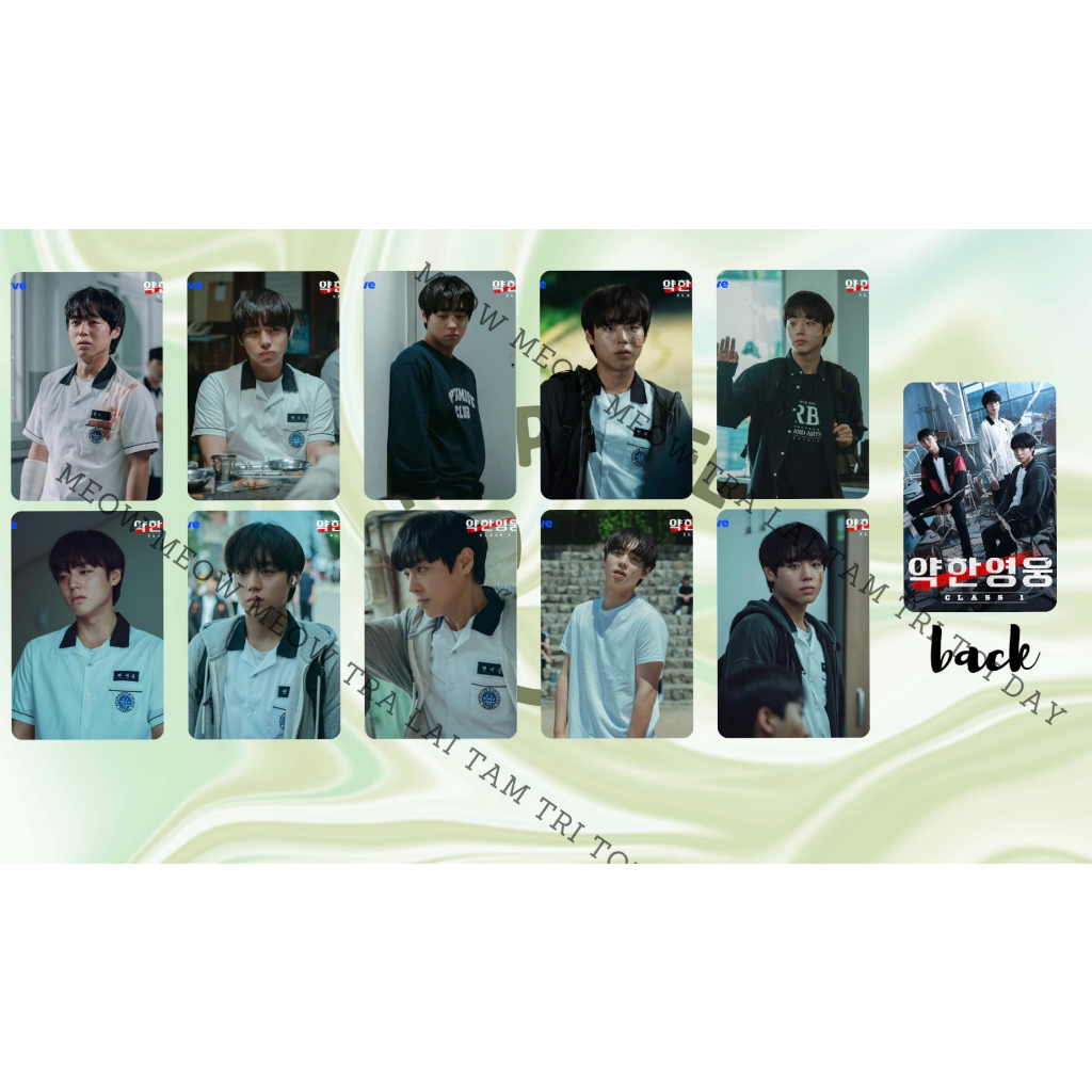 Set card bo góc Weak Hero Class