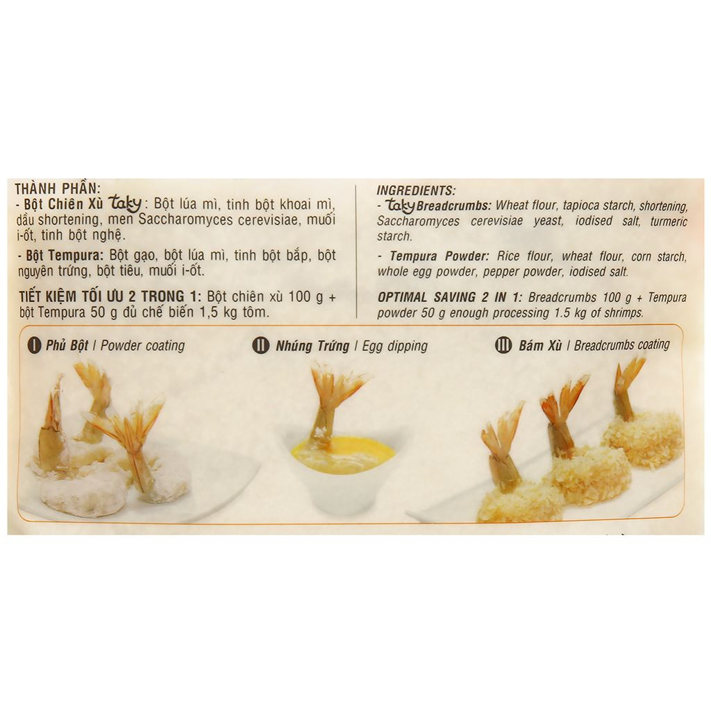 Bột chiên xù Tài Ký 150g chính hãng