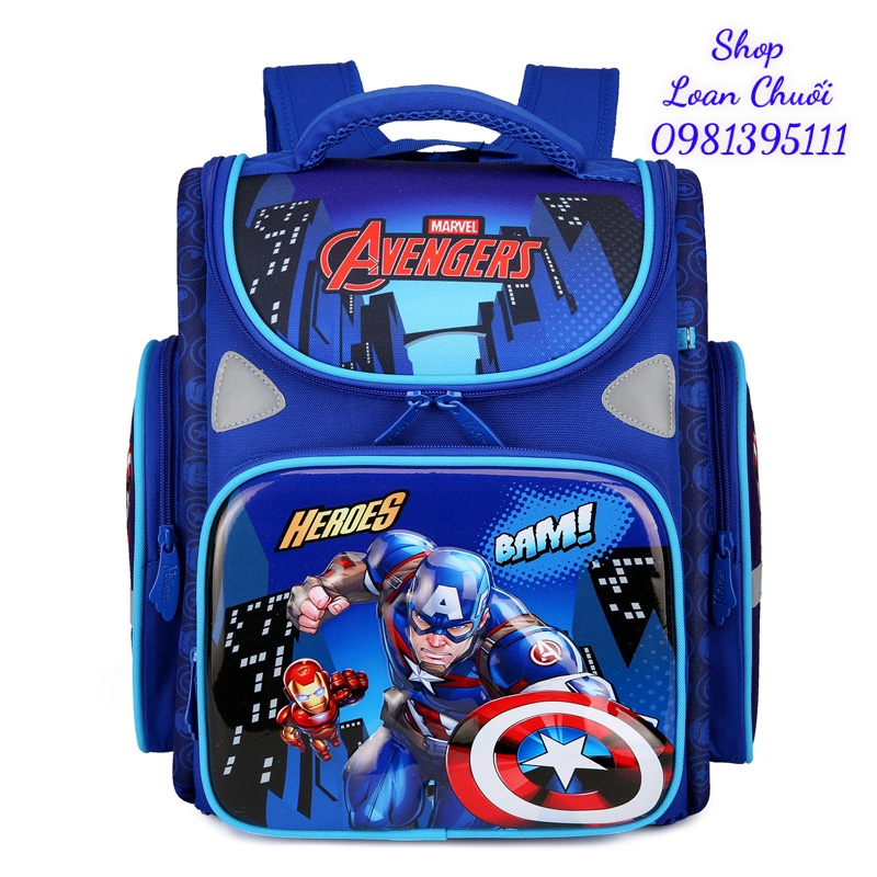 BALO CHỐNG GÙ HỌC SINH TIỂU HỌC CAPTAIN AMERICA