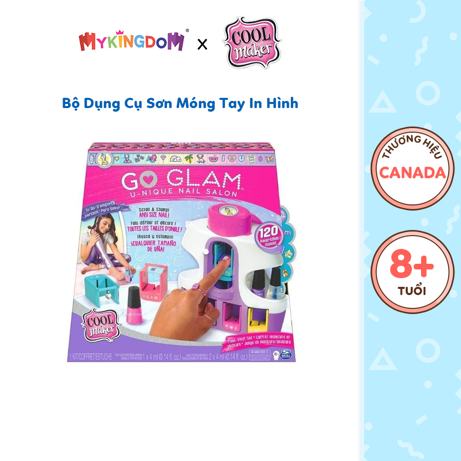 Đồ Chơi COOL MAKER Bộ Dụng Cụ Sơn Móng Tay In Hình Cao Cấp Thế Hệ Mới 20240818/6061175B
