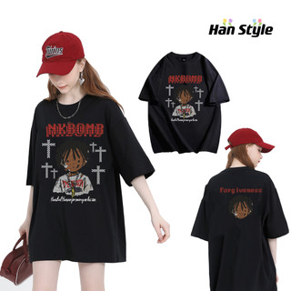 Áo thun cotton SUZZIN Y0235/ Y0236 thương hiệu nội địa in hình cho unisex