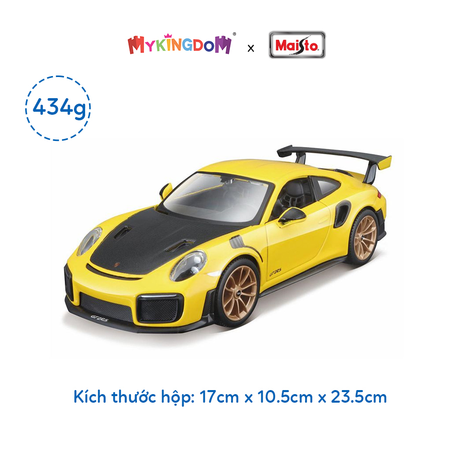 Đồ Chơi MAISTO Mô Hình Xe Lắp Ráp 1:24 Porsche 911 Gt2 Rs 39523/MT39900