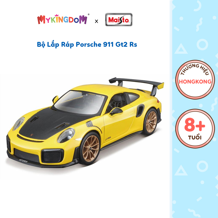 Đồ Chơi MAISTO Mô Hình Xe Lắp Ráp 1:24 Porsche 911 Gt2 Rs 39523/MT39900