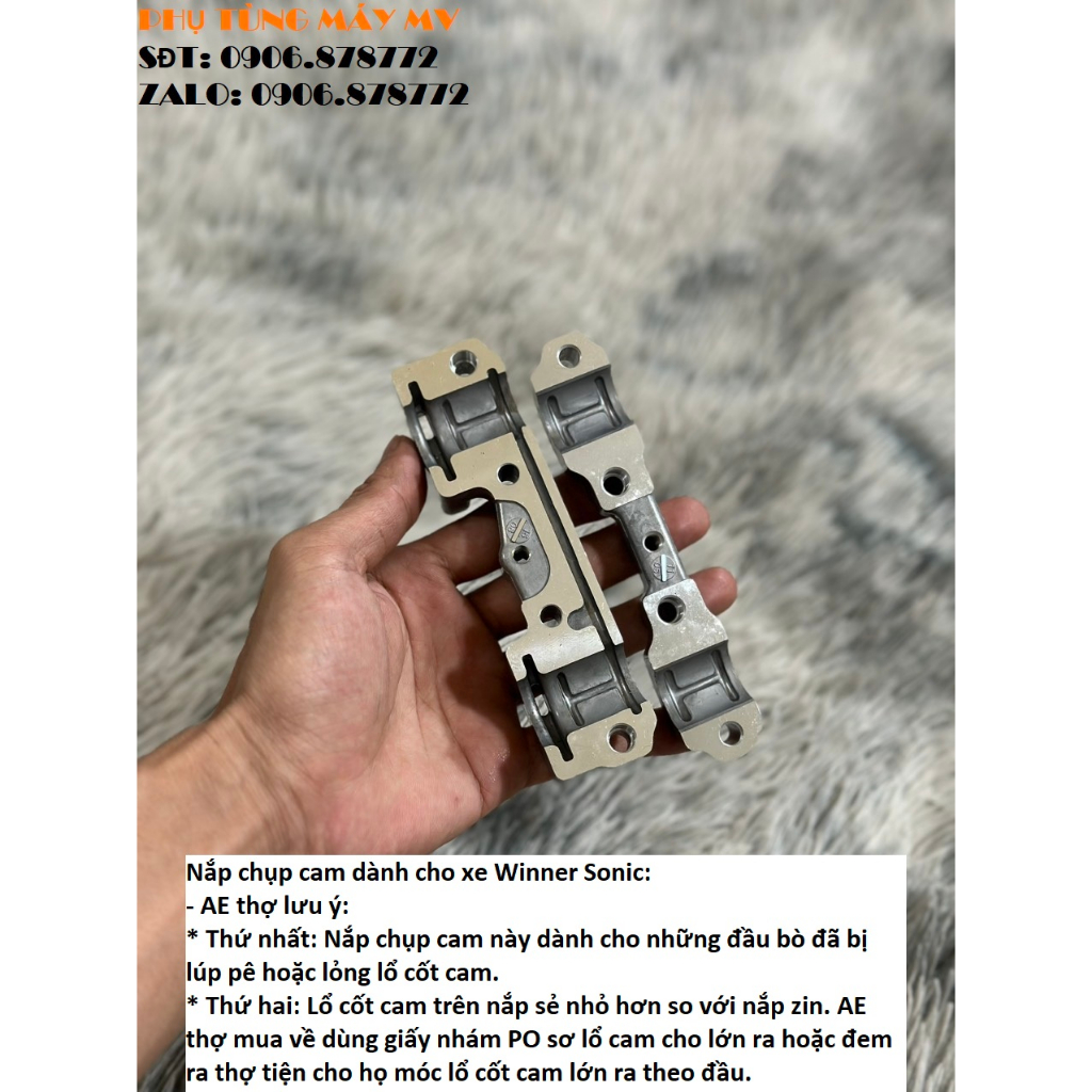 Nắp chụp cam cos dành cho xe Winner Sonic