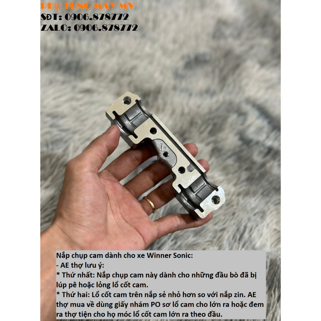 Nắp chụp cam cos dành cho xe Winner Sonic