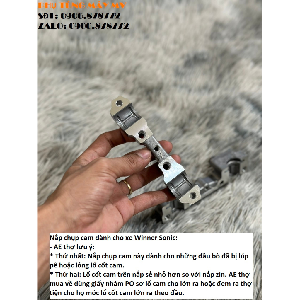 Nắp chụp cam cos dành cho xe Winner Sonic