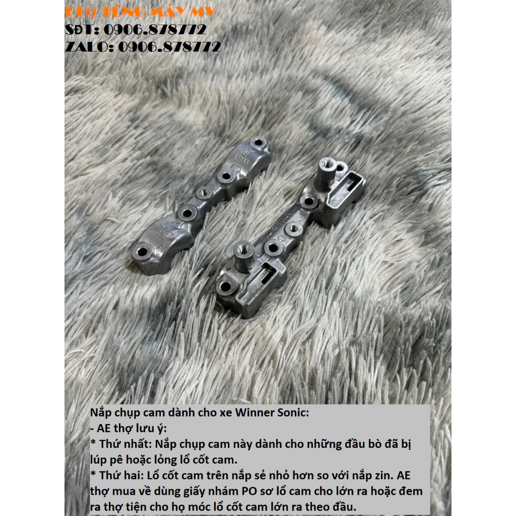 Nắp chụp cam cos dành cho xe Winner Sonic