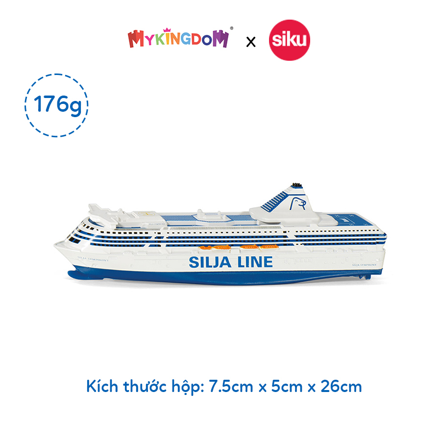 Đồ Chơi Mô Hình SIKU Du Thuyền Silja Symphony 1729