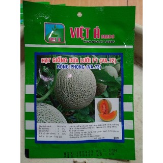 Hạt giống dưa lưới xanh ruột vàng gói 10h
