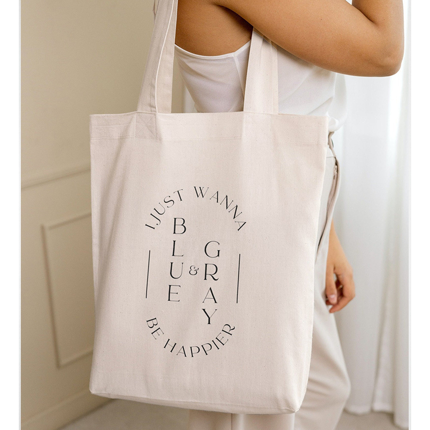 Túi Tote Vải Canvas In Hình BTS Army K-Pop Fan