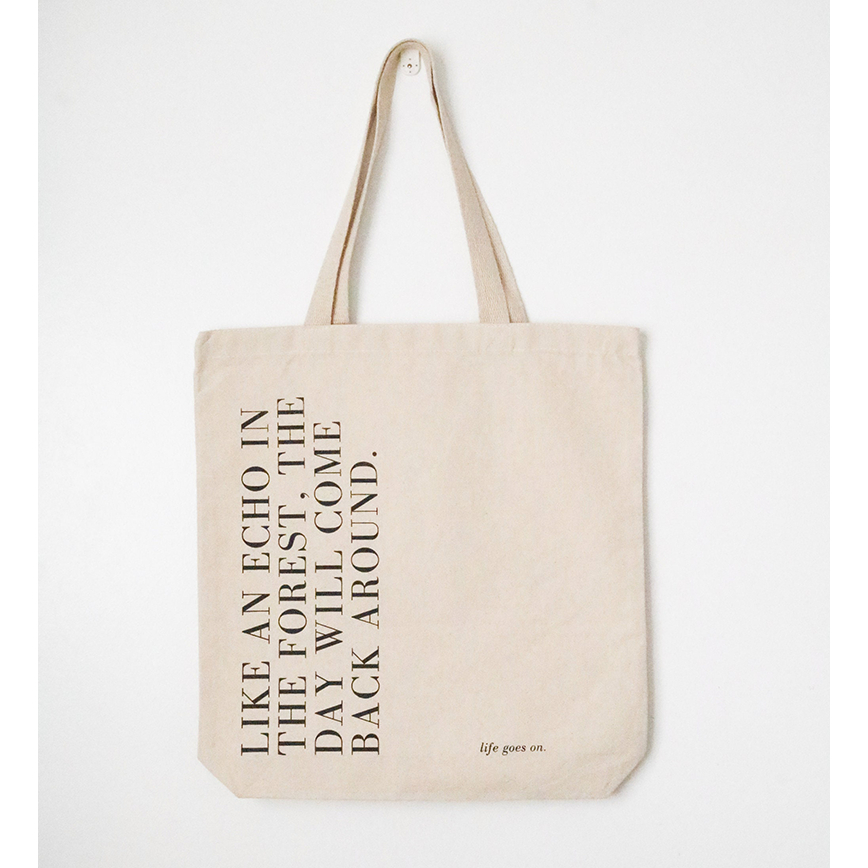 Túi Tote Vải Canvas In Hình BTS Army K-Pop Fan