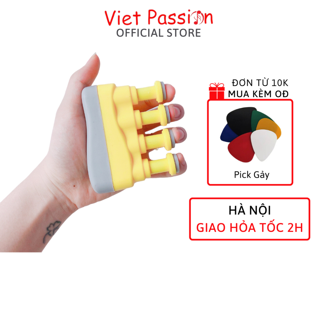 Dụng cụ luyện ngón tay tập đàn guitar ukulele piano chất lượng vietpassion