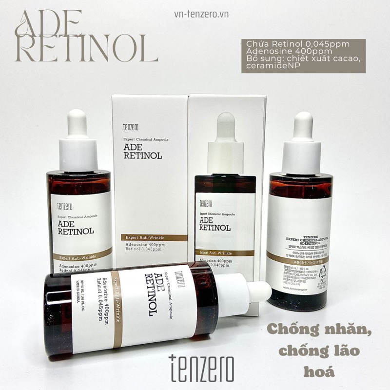serum Ace Retinol Chống Nhăn Chống Lão Hoá Tenzero