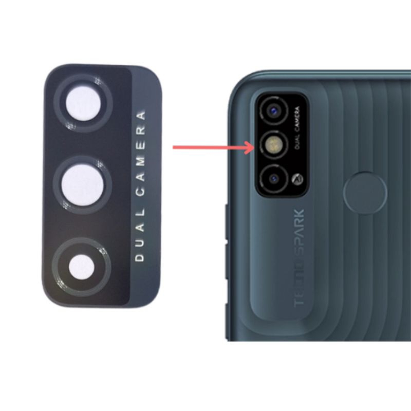 Kính Camera Tecno Spark 6 Go