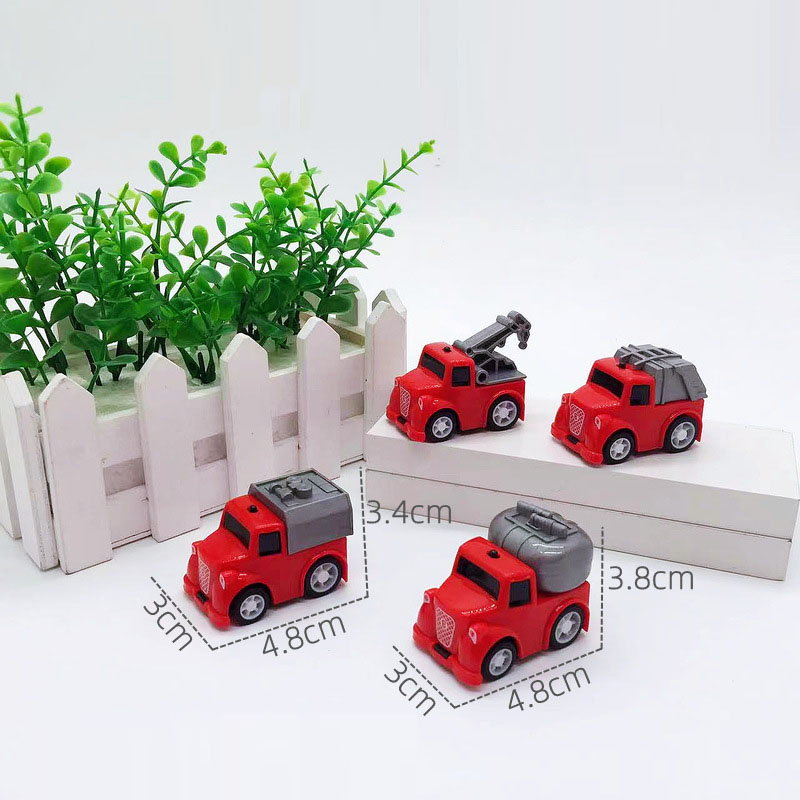 Xe Cứu Hỏa Fire Truck Công Trình Chạy Cót Đẩy Lùi Mini Siêu Đẹp, Giúp Bé Phát Triển Thị Giác, Tay Mắt, Tương Tác Bố Mẹ