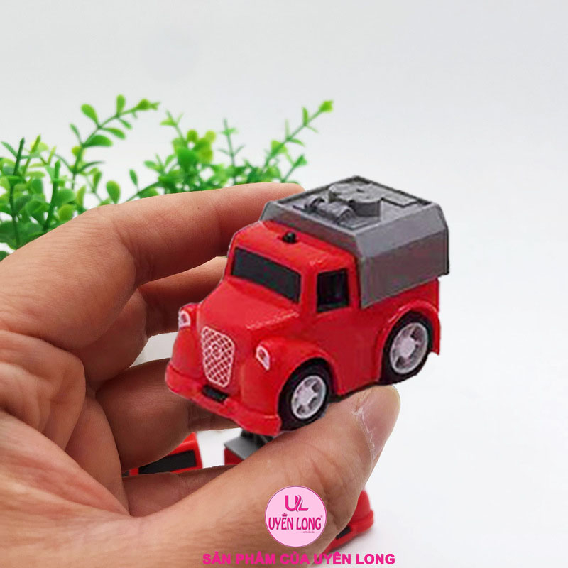 Xe Cứu Hỏa Fire Truck Công Trình Chạy Cót Đẩy Lùi Mini Siêu Đẹp, Giúp Bé Phát Triển Thị Giác, Tay Mắt, Tương Tác Bố Mẹ