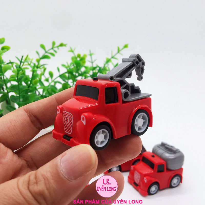 Xe Cứu Hỏa Fire Truck Công Trình Chạy Cót Đẩy Lùi Mini Siêu Đẹp, Giúp Bé Phát Triển Thị Giác, Tay Mắt, Tương Tác Bố Mẹ