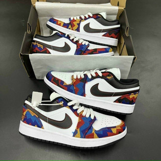 Giày thể thao Jd Thổ cẩm mới nhất, Giày sneaker nữ cực hot