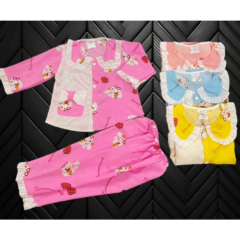(3 bộ 3 màu 3 họa tiết khác nhau) Combo 3 Bộ Lụa Tay Dài Bé (6-22kg)