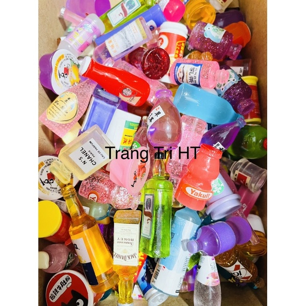 Mô Hình Chai Nước Giải Khát Đồ Chơi Trang Trí Nhà Búp Bê 1 Chai Ngẫu Nhiên