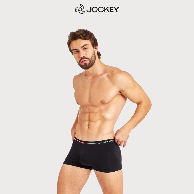 Quần Lót Nam Jockey Dáng Trunk Boxer Seam Free Mềm Mại Kháng Khuẩn - J9118