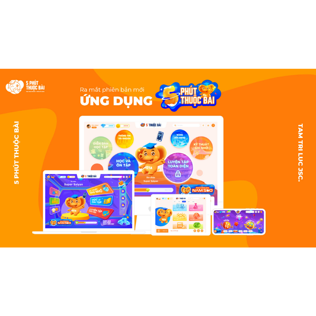 5 Phút thuộc bài / Siêu trí nhớ học đường