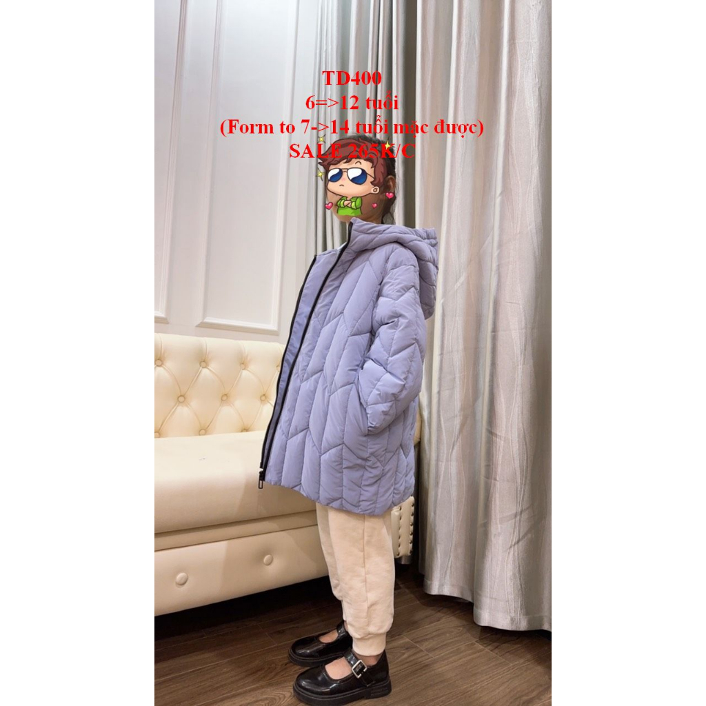 SALE 265K/C * Mã TD400: phao girl hàng VNXK. Phao mềm ấm, 2 màu dễ mặc rất sang