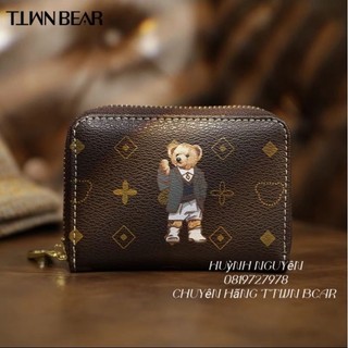 ví mini ttwn bear chính hãng