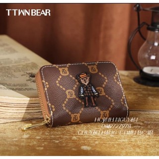 ví mini ttwn bear chính hãng
