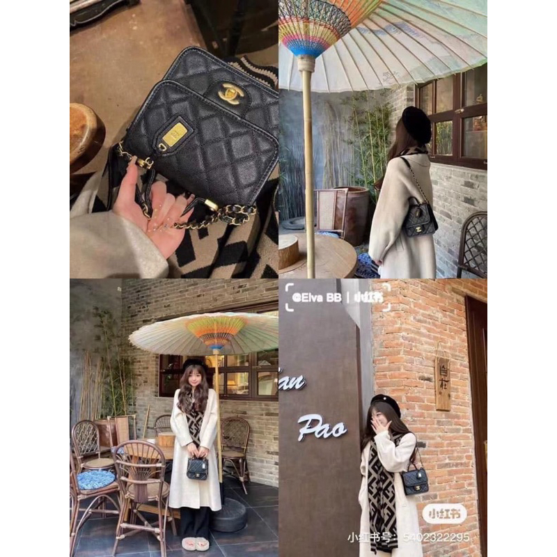 Túi C.N tag đồng quai xách