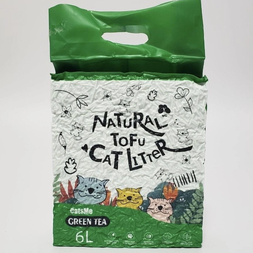 Cát đậu nành Catsme, Cát đậu nành cho mèo Tofu Cat Litter Catsme 6L, Cát vệ sinh cho mèo đậu nành