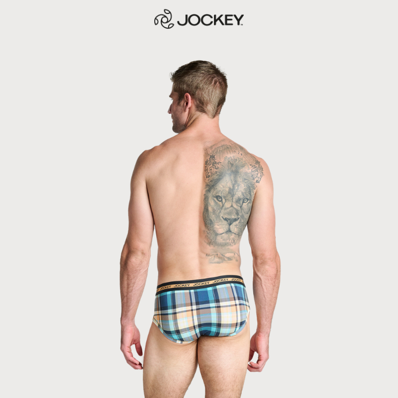 Quần lót Nam  Jockey USA họa tiết chất Cotton Modal dáng brief - 1286