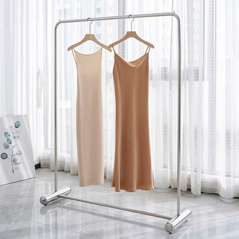 Sào, kệ treo đồ quần áo livestream inox, giá treo quần áo chụp ảnh inox siêu bền bỉ, dây phơi quần áo inox